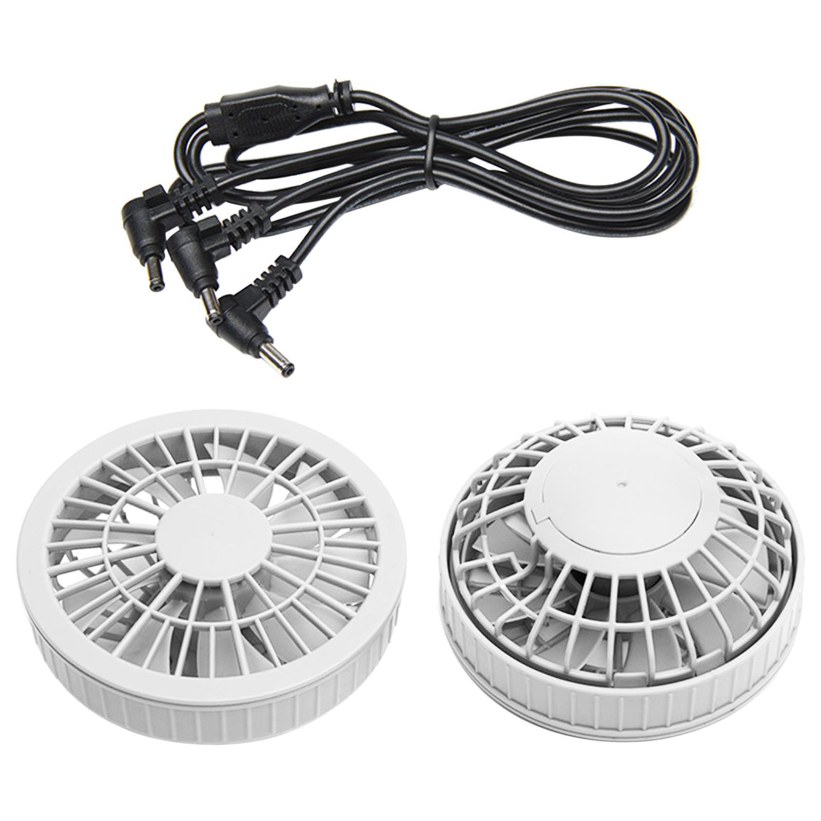 Cool Vest Fan Work Clothes Air Conditioner Cooling Fan for Welder Worker Construction Site