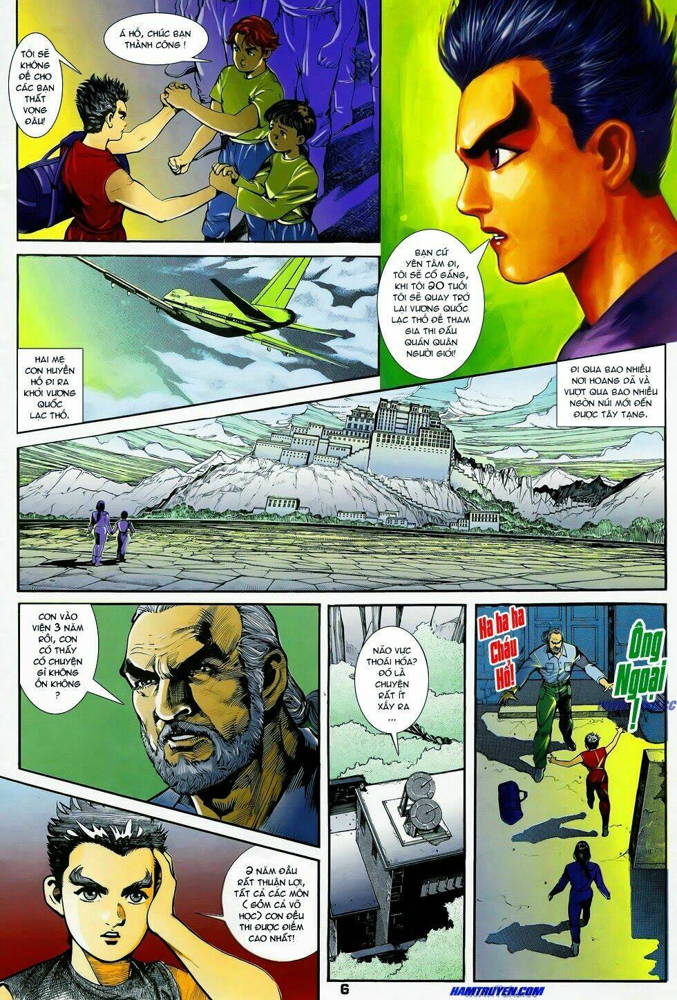 long hổ ngũ thế chapter 2 5