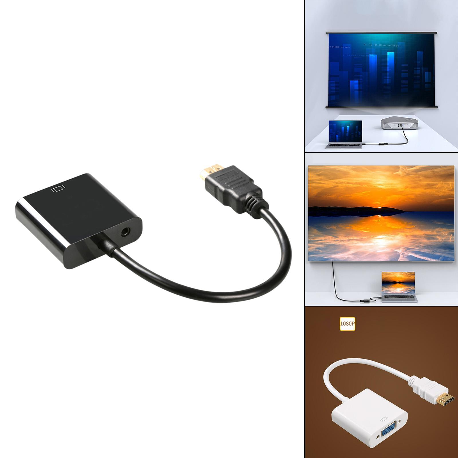 Cable to VGA 1080P Video Cable for Desktop PC