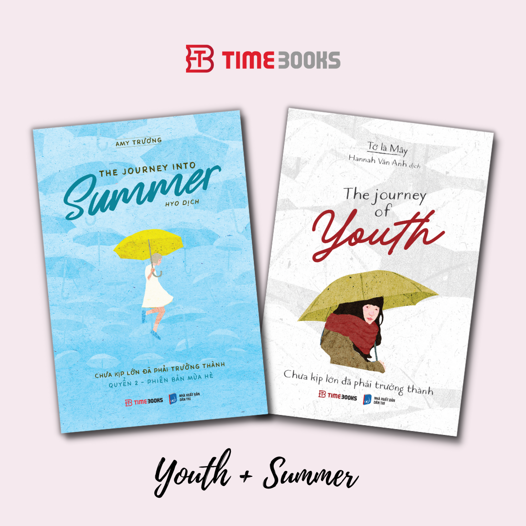 Combo 3C Sách Song Ngữ The Journey Of Youth The Journey Into Summer The Journal To Grow Up Song Ngữ Anh - Việt - Combo Youth Summer