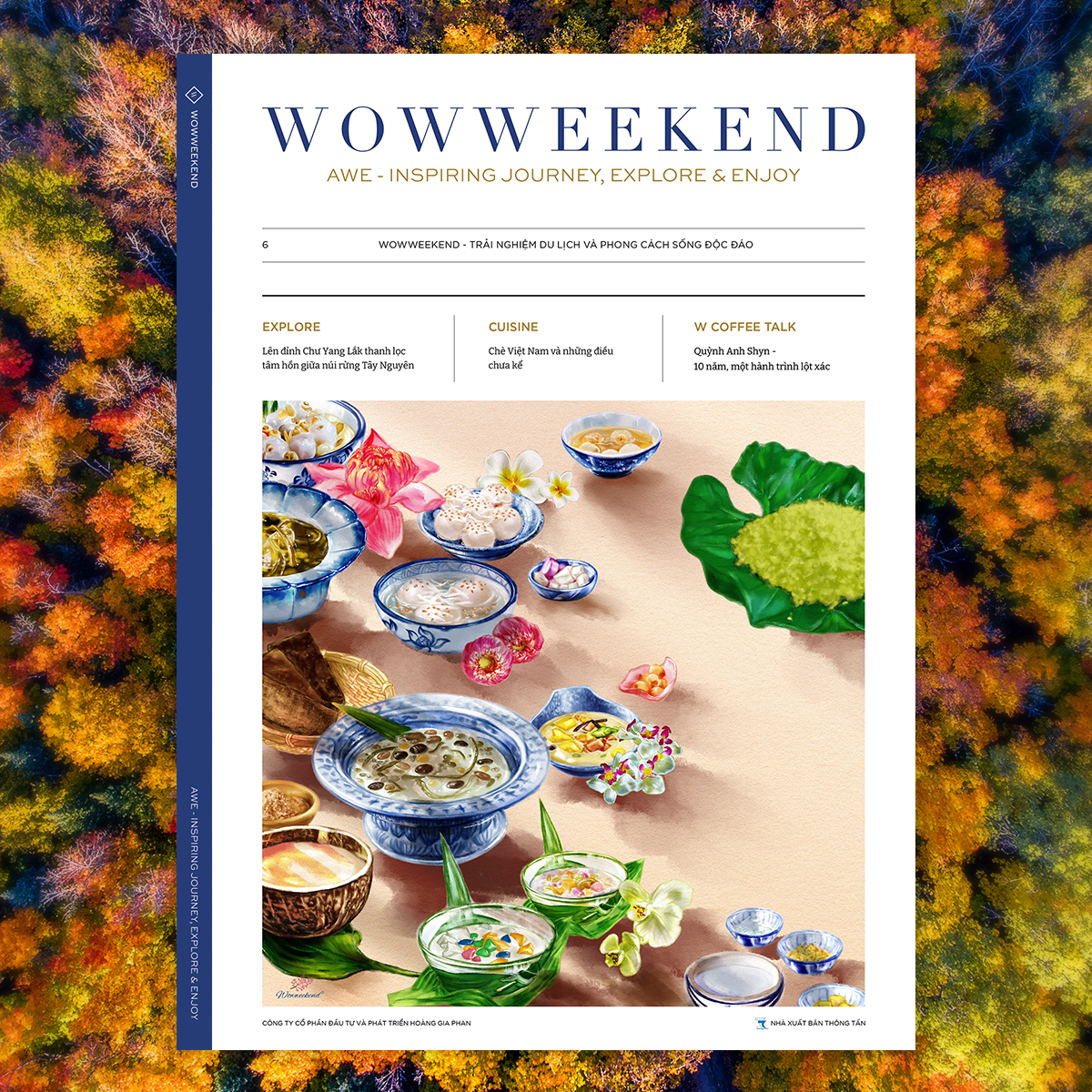 Tạp chí Wowweekend vol 6 - Ấn phẩm &quot;HÀNH TRÌNH UP MOOD&quot;