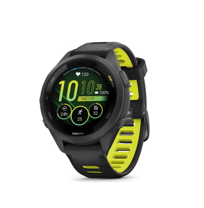 Đồng Hồ Thông Minh Garmin Forerunner 265 / 265S chuyên theo dõi chạy bộ màn hình AMOLED - Hàng Chính Hãng FPT