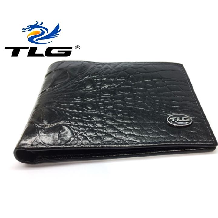 Ví nam da bò vân cá sấu Đồ Da Thành Long TLG 204047