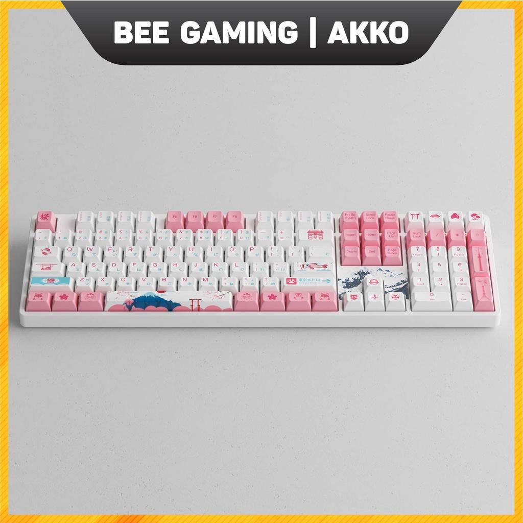 Bàn phím cơ chính hãng AKKO 5108 World Tour Tokyo R2 (Hotswap / AKKO CS Switch / Foam tiêu âm)