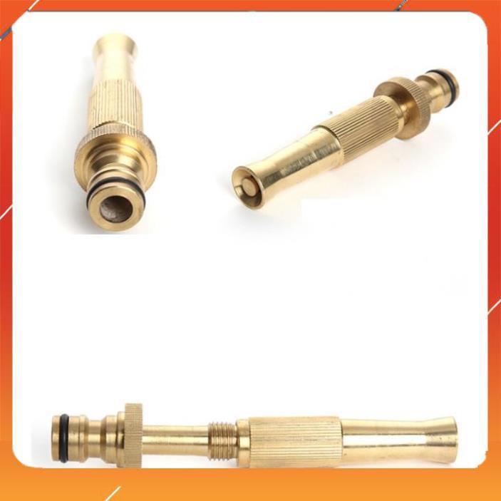 Vòi tưới cây rửa xe️️Evoucher Bộ dây vòi xịt nước rửa xe, tưới cây , tăng áp 3 lần, loại 15m 206587 cút sập, nối PE