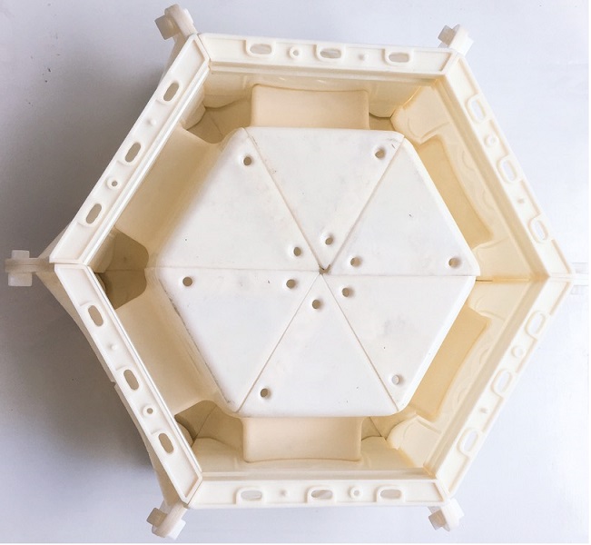 Khuôn chân đế chậu 60 cm