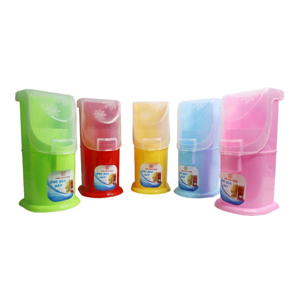 Ống đũa nhựa có nắp
