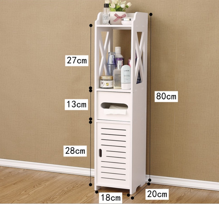 Kệ Nhà Tắm/ Kệ Tủ Đựng Đồ Vệ Sinh Đa Năng 3 Tầng, Chống Nước An Toàn Tuyệt Đối
