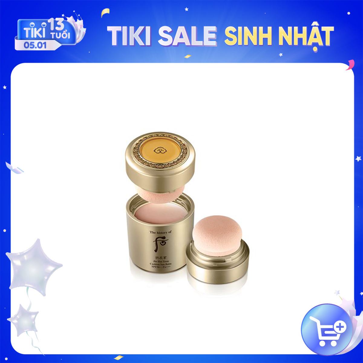Chống Nắng Whoo Jin Hae Yoon Cushion Sun Balm 13gr