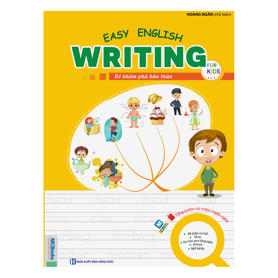 Easy English Writing For Kids - Bé Khám Phá Bản Thân