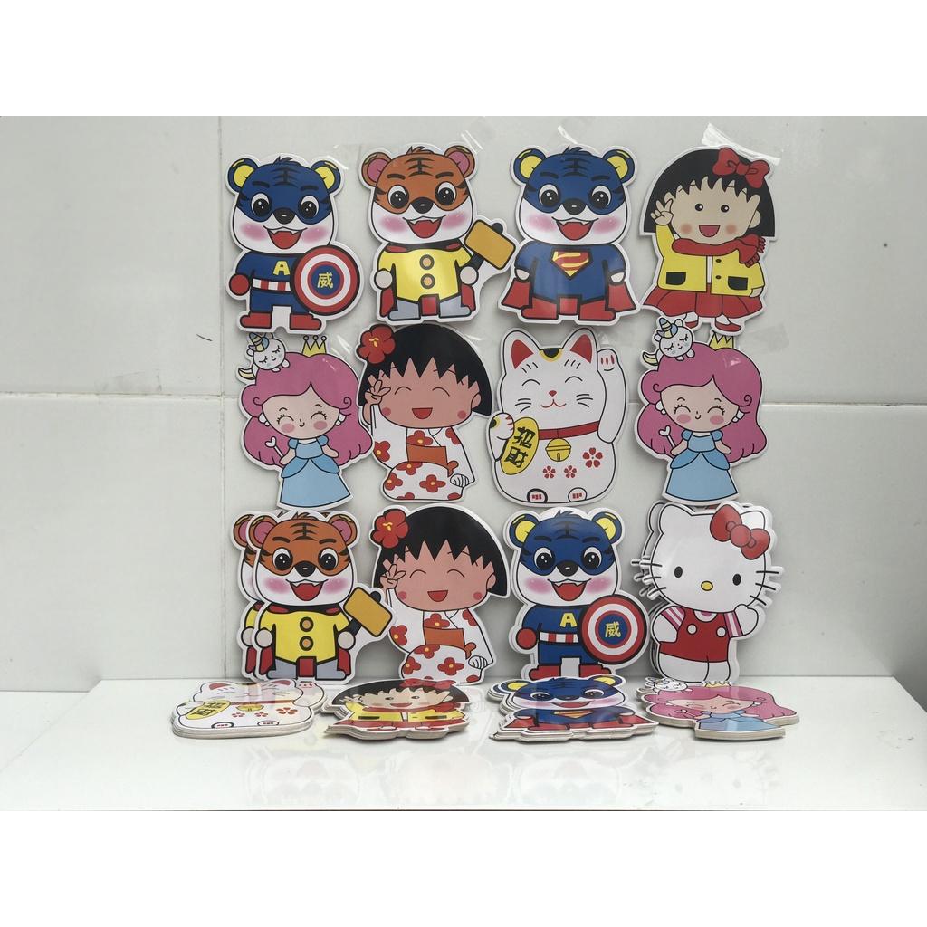 Bao lì xì chibi chipi lì xì hoạt hình tết nhâm dần 2022 mới cao cấp đẹp độc lạ