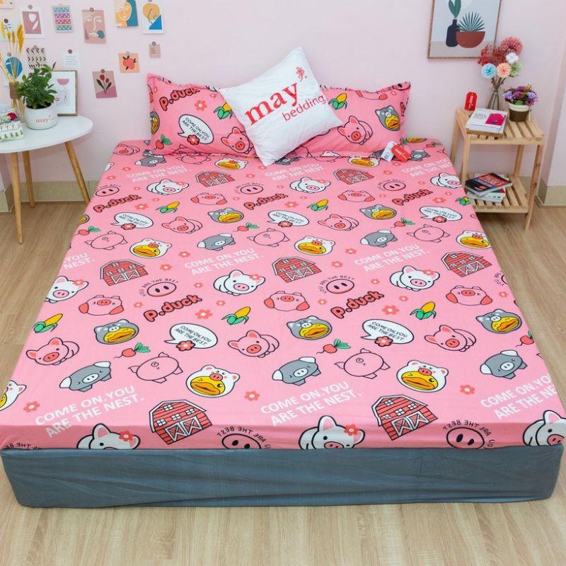 CẶP VỎ GỐI ĐẦU COTTON POLY ĐẸP VÀ THOÁNG MÁT, KT 45X65CM, ĐƯỢC CHỌN MẪU