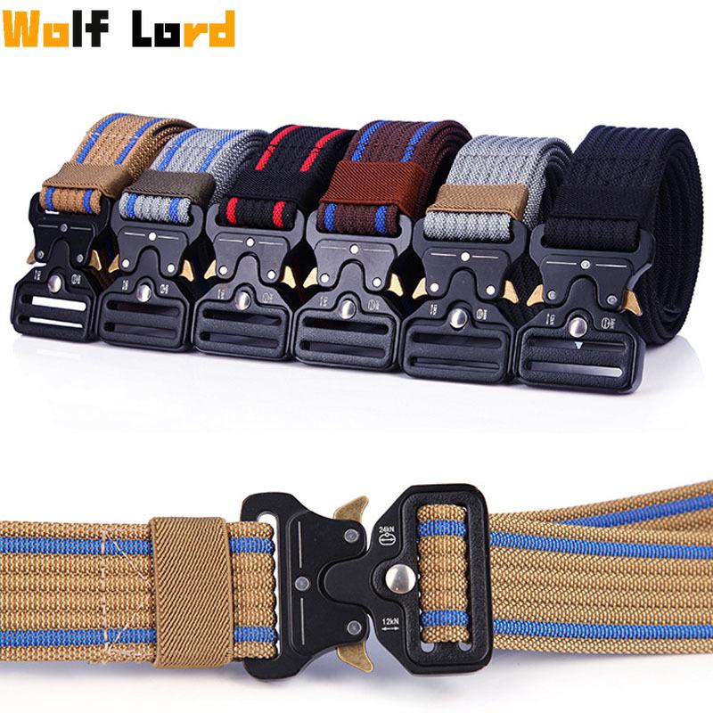 Unisex Thắt Lưng Dù Chiến Thuật Thể Thao Đa Năng Chất Lượng Cao Vải Nylon Thắt Lưng Nam Nữ Nam Quân Đội Quân Sự Săn Bắn Dây