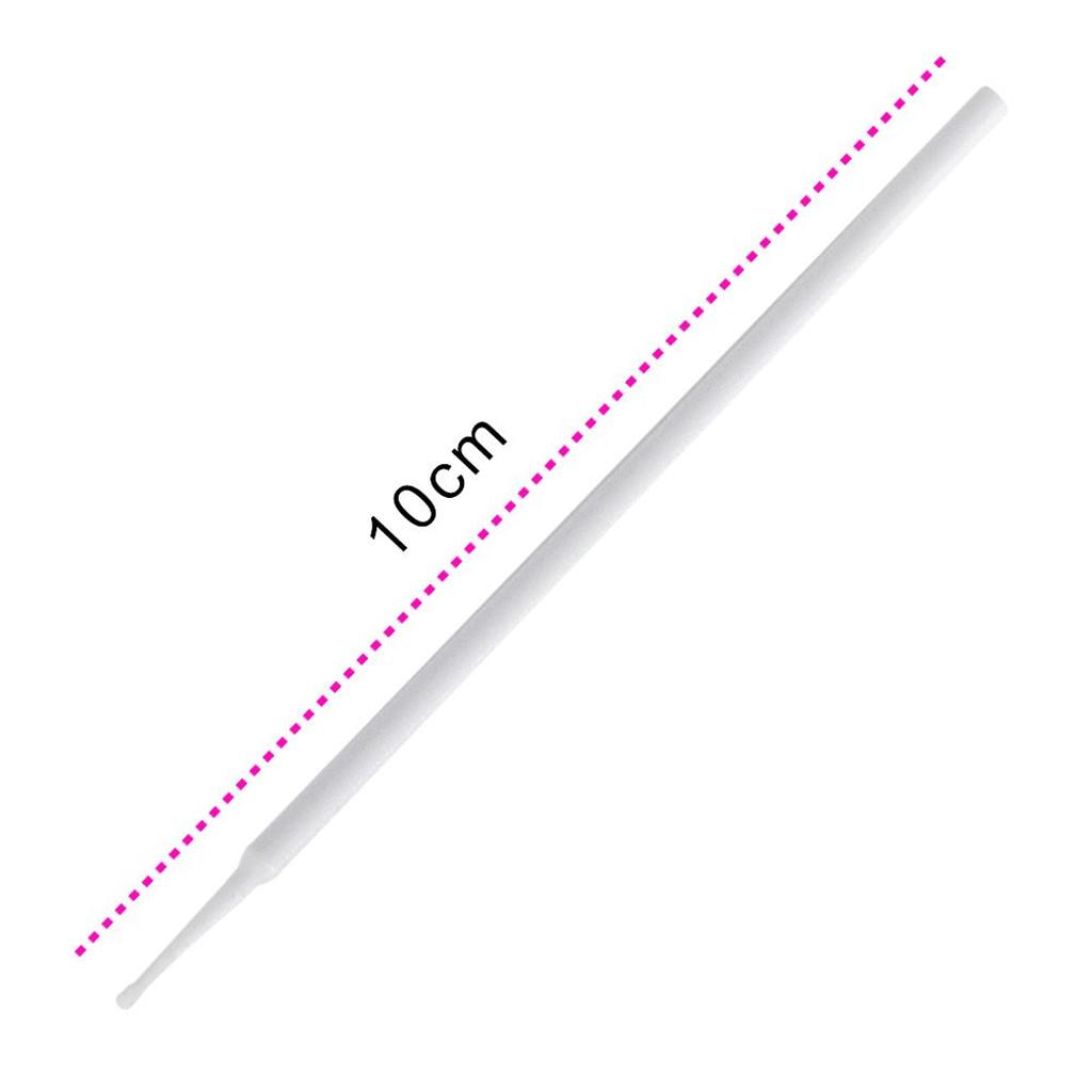 100 Cái Bàn Chải Siêu Nhỏ Tăm Bông Hình Xăm Microblading Applicator Dùng Một Lần