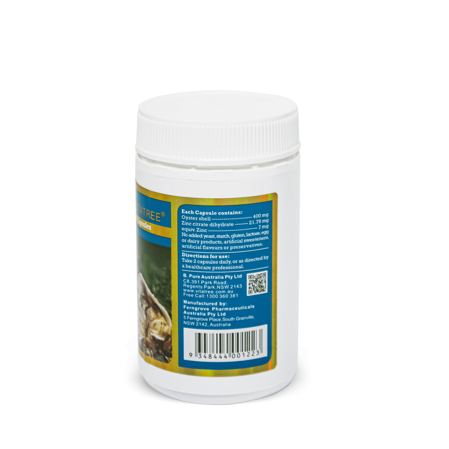 Viên uống Vitatree Tinh Chất Hàu Tăng Cường Sinh Lý Nam Oyster Extract - 90 Viên