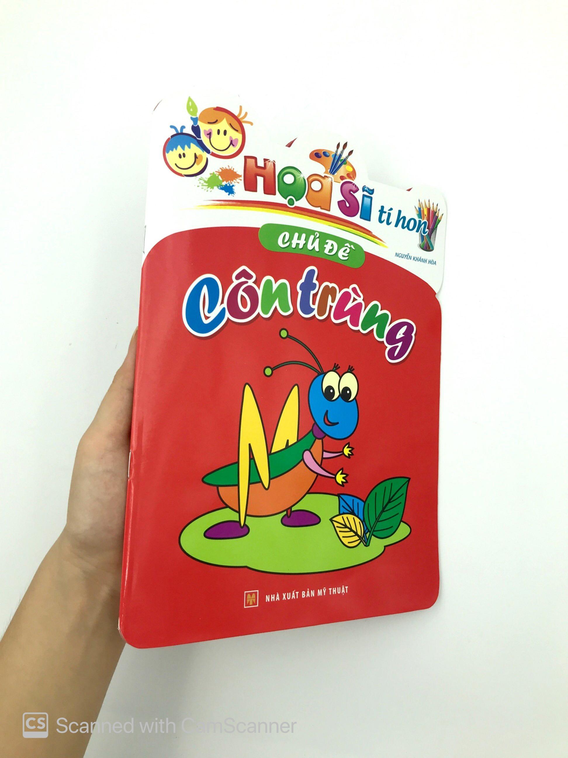 Họa Sĩ Tí Hon - Côn Trùng (Tái Bản)