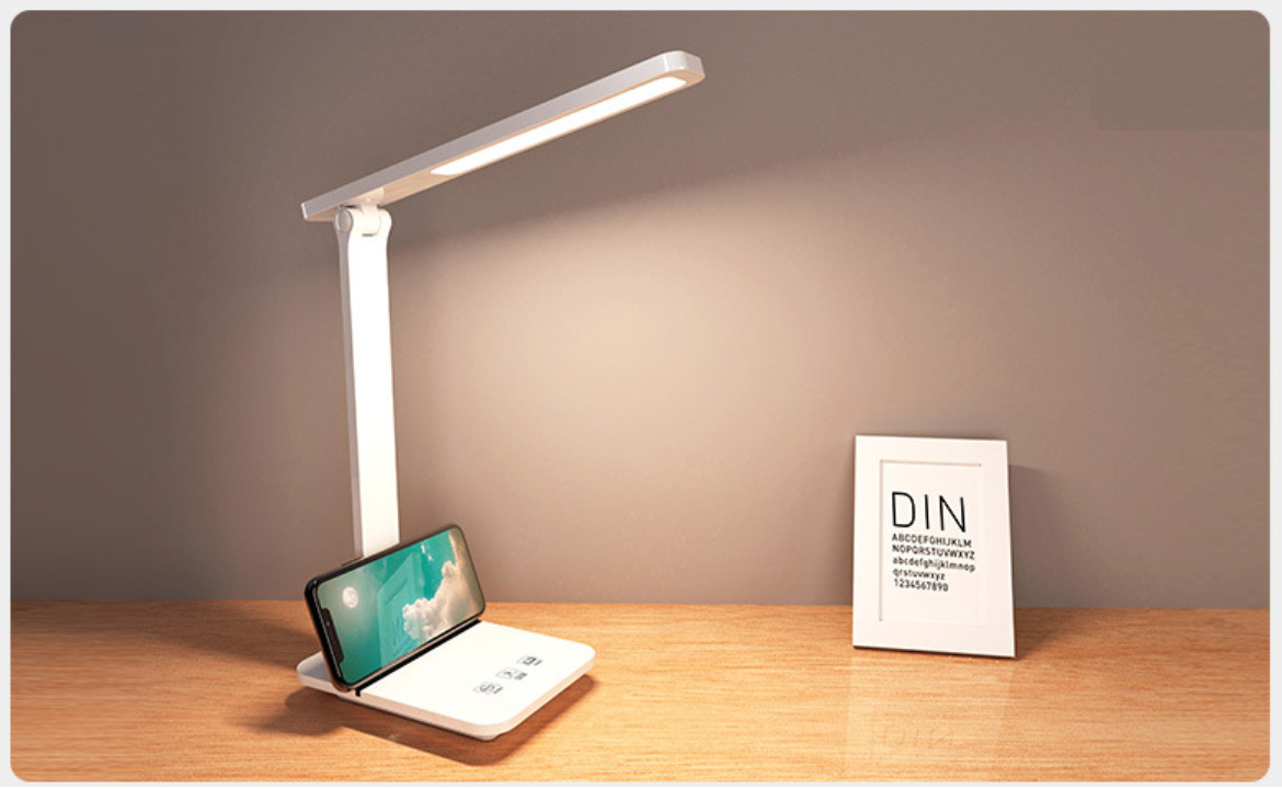 Đèn Bàn Học LED USB Di Động Cao Cấp Có Thể Gập Hai Chỗ – 03 Chế Độ Ánh Sáng Vàng Bảo Vệ Mắt Chống Cận - Hàng Chính Hãng  miDoctor