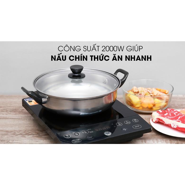 Bếp từ Bluestone ICB-6609 , Công Suất 2000W , Mặt Kính Ceramic , Hàng chính hãng