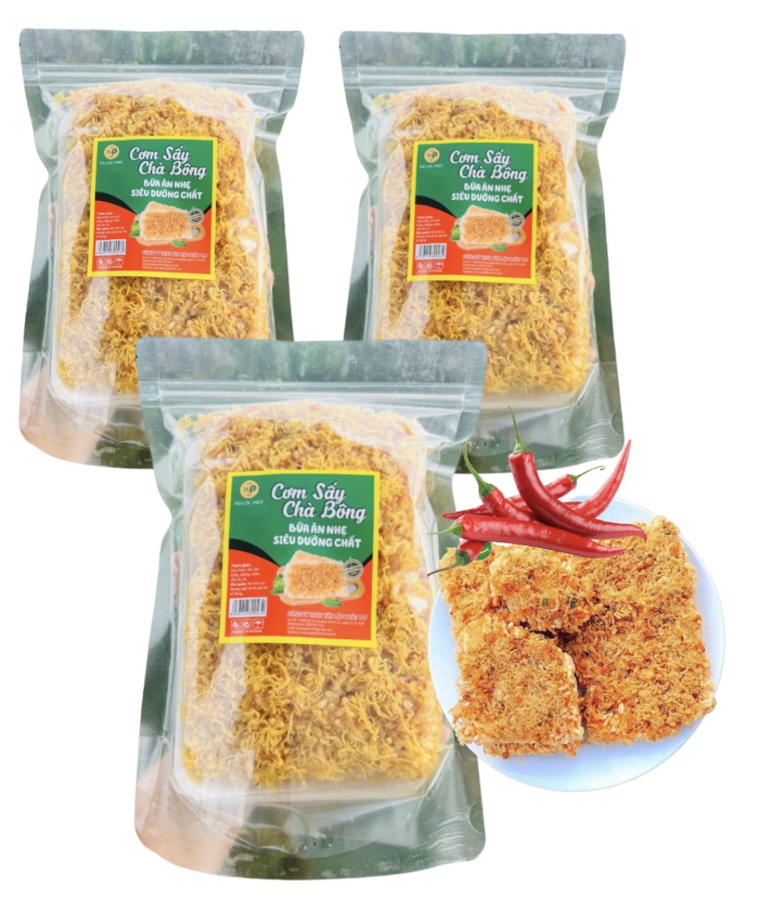 CƠM CHÁY CHÀ BÔNG TÂN LỘC PHÁT - BỮA ĂN NHẸ SIÊU TIỆN LỢI