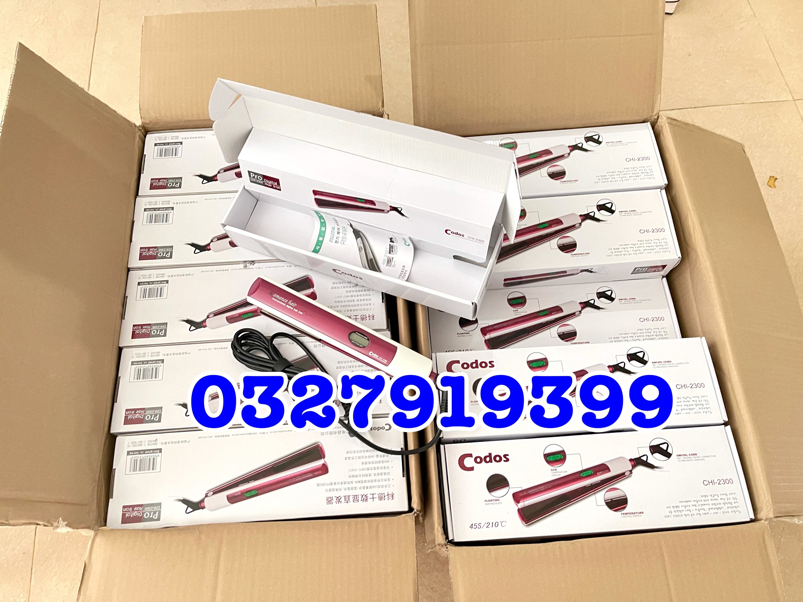 Máy duỗi tóc cao cấp Codoss 2300