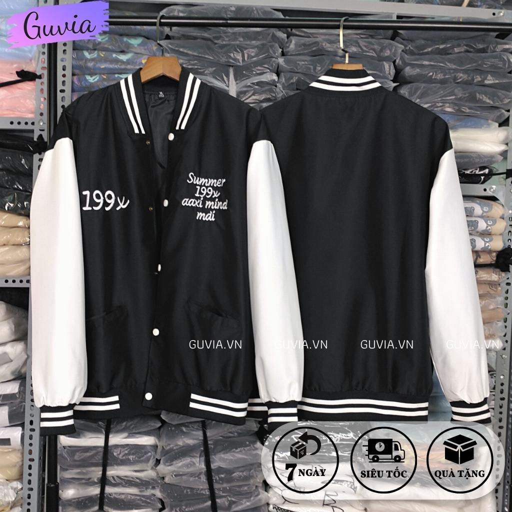 Áo Khoác Bomber Dù 199X Cao Cấp Form Rộng Nam Nữ Ulzzang Unisex Thời Trang