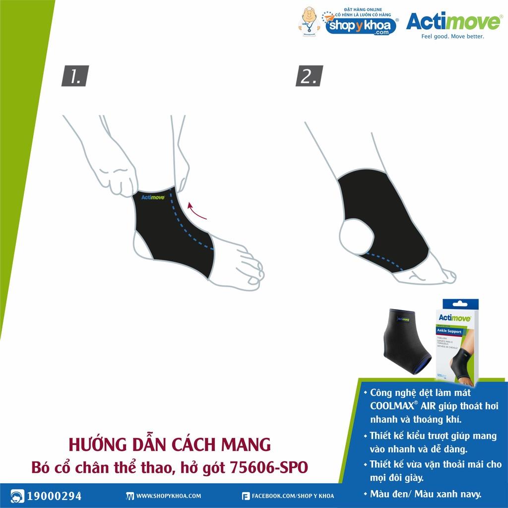 Bó cổ chân thể thao, hở gót 75606-SPO Actimove Ankle Support - M