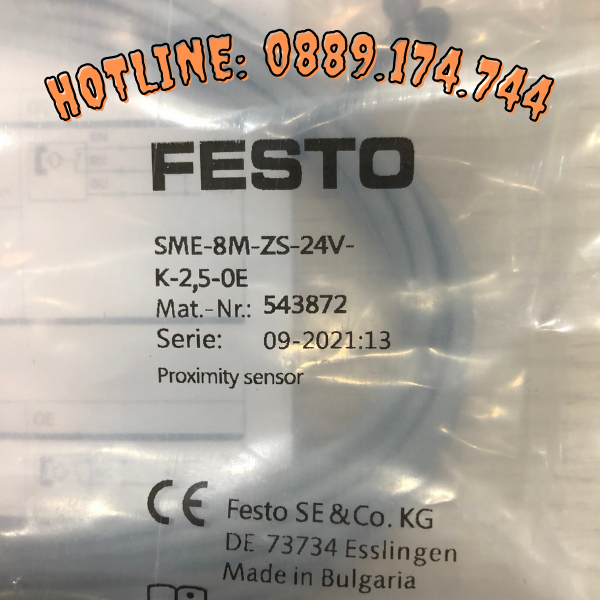 FESTO SME-8M-ZS-24V-K-2,5-0E ( Hàng Sẵn )