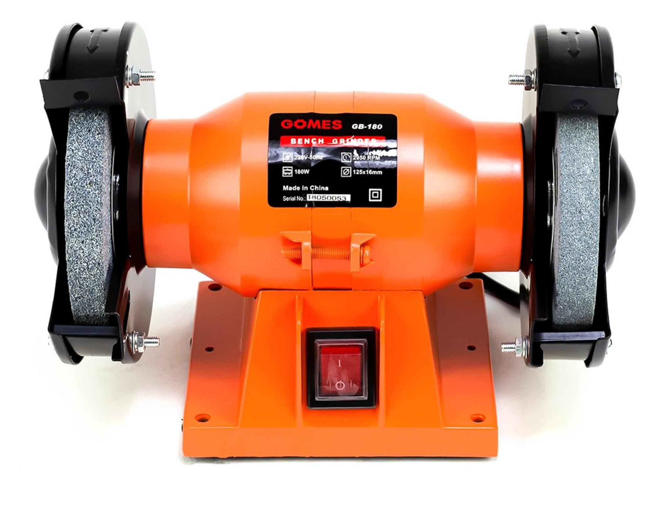 MÁY MÀI 2 ĐÁ 180W GOMES GB-180 - HÀNG CHÍNH HÃNG