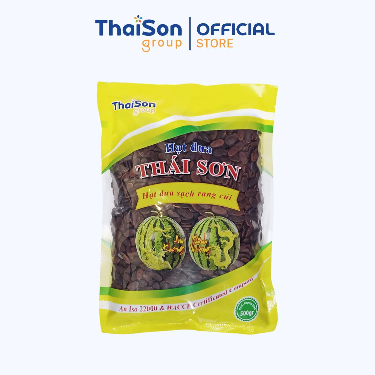 Combo 3 loại Hạt Dưa, Hạt Bí, Hạt Hướng Dương Thái Sơn Gia Lai - Bịch 500gr