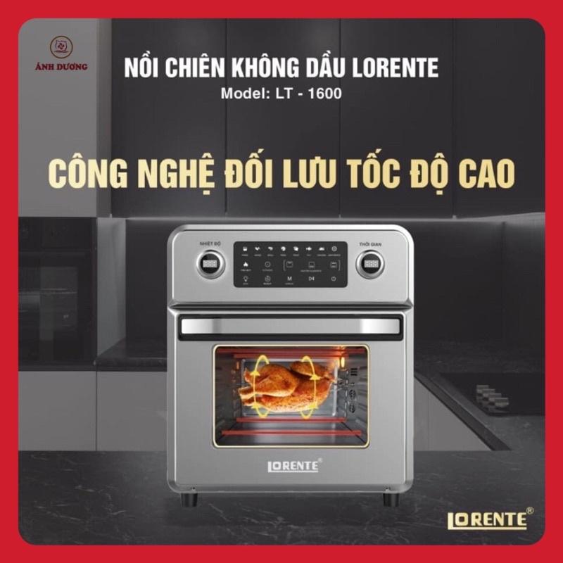 Nồi chiên không dầu Lorente LT-1600 - Dung tích 16L