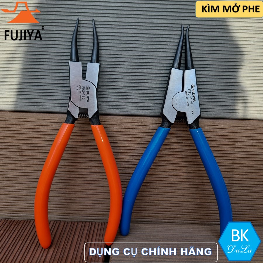 [Hàng Nhập Nhật] Kìm mở phe- Kềm mở phanh trong 175mm Fujiya FHS-175