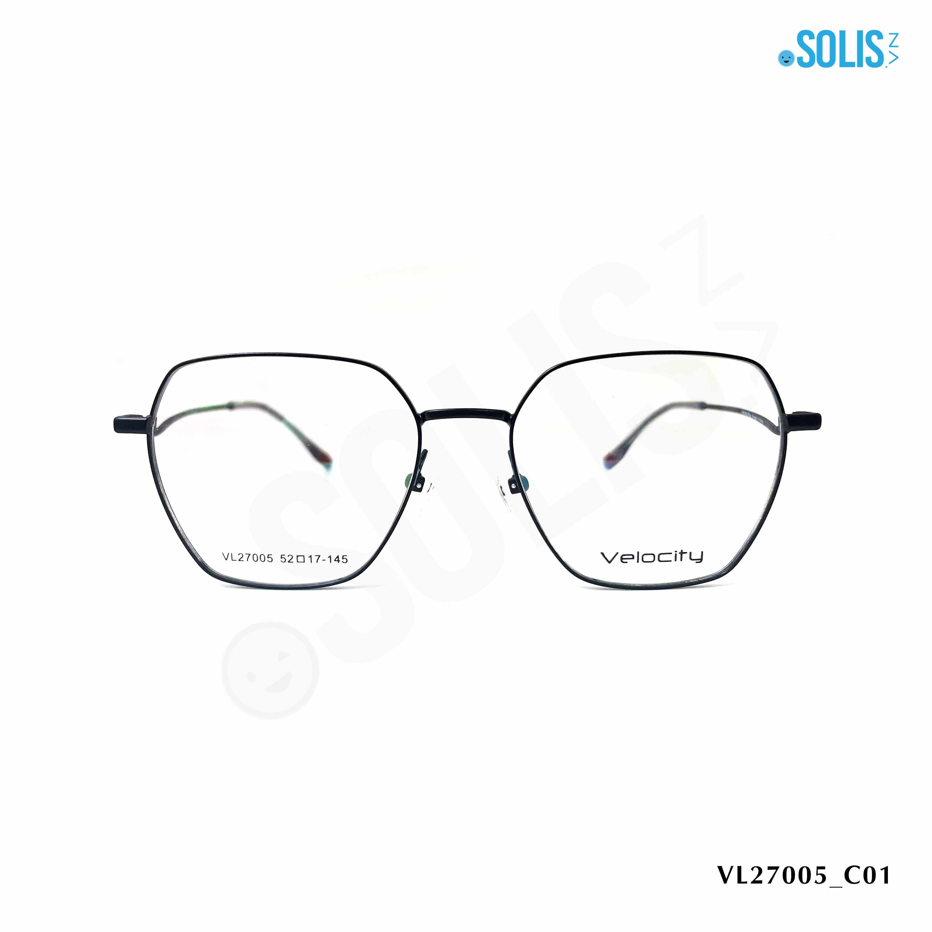 Gọng kính KL hiệu Velocity VL27005 - KÍNH KIM LOẠI HIỆU VELOCITY VL27005 KÍCH THƯỚC 52-17-145