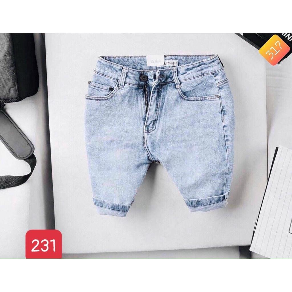 quần short jean nam xám trơn nhiều mẫu đẹp giá rẻ,vải jean dày mềm kiểu dáng trẻ trung
