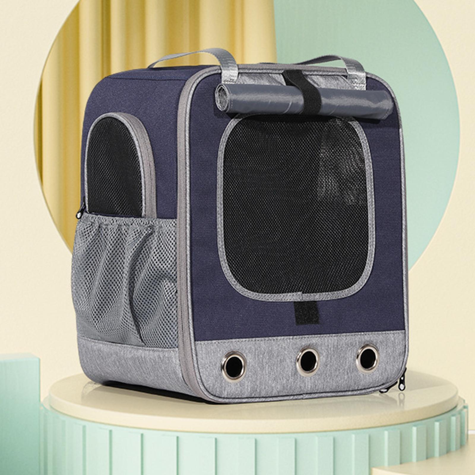 Comfortable Pet  Carrier Backpack Breathable for  Outdoor Use