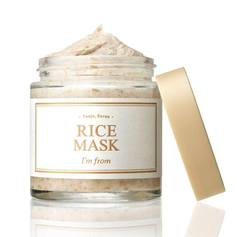 Mặt Nạ Dưỡng Trắng Da Chiết Xuất Từ Gạo I'm From Rice Mask 110g + Tặng Kèm 1 Băng Đô Tai Mèo Xinh Xắn
