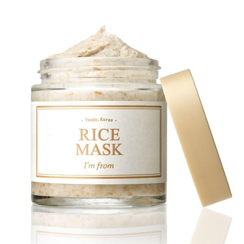 Mặt Nạ Dưỡng Trắng Da Chiết Xuất Từ Gạo I'm From Rice Mask 110g + Tặng Kèm 1 Băng Đô Tai Mèo Xinh Xắn ( Màu Ngẫu Nhiên)