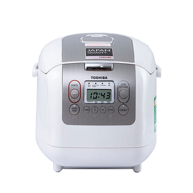 Nồi cơm điện tử Toshiba 1.8 lít RC-18NTFV - HÀNG CHÍNH HÃNG