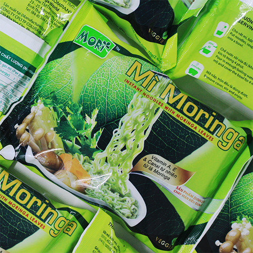 Combo 10 Gói Mì Chùm Ngây Gìau Dinh Dưỡng 70Gr - Mori