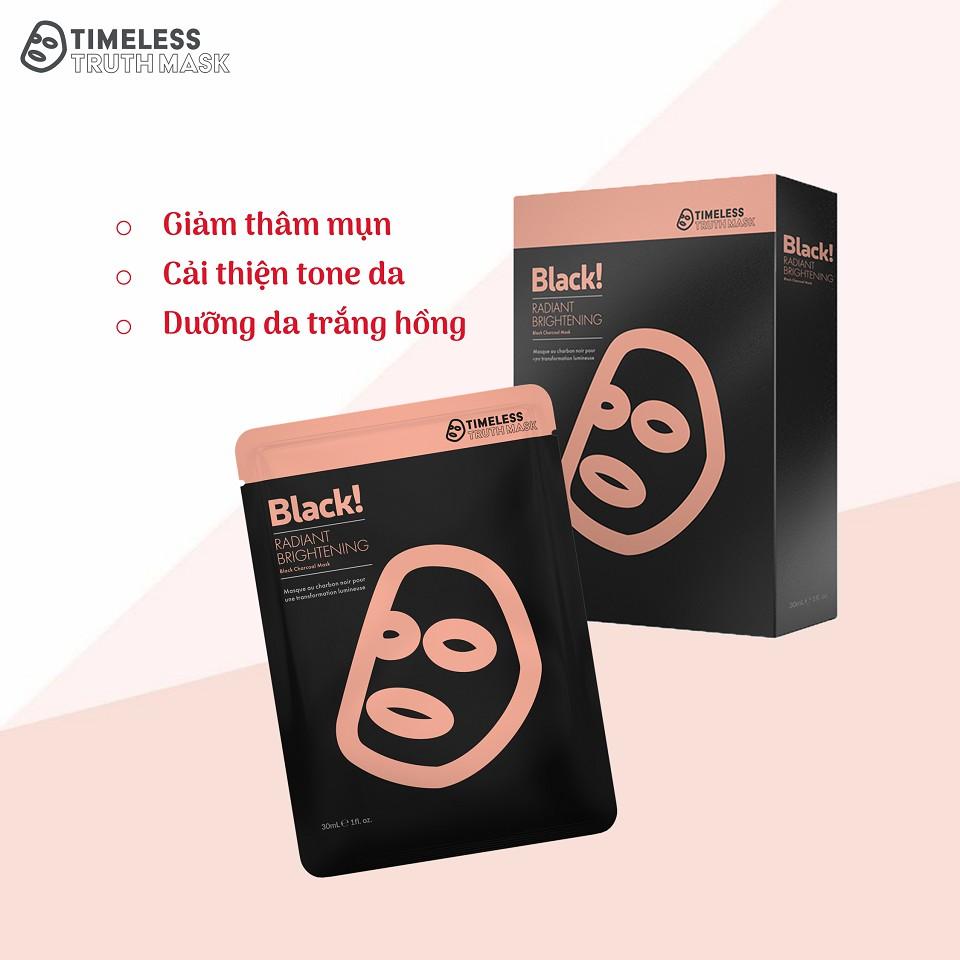 Combo 10 miếng mặt nạ TIMELESS TRUTH MASK BLACK