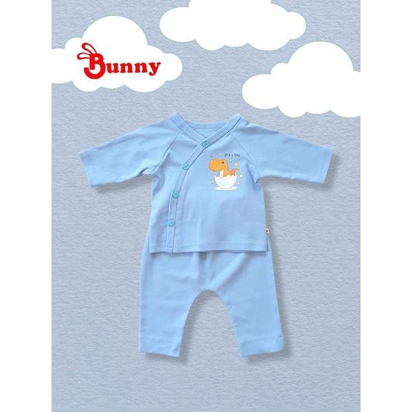 Bộ cúc chéo sơ sinh Bunny chất đẹp cho bé 3-10kg