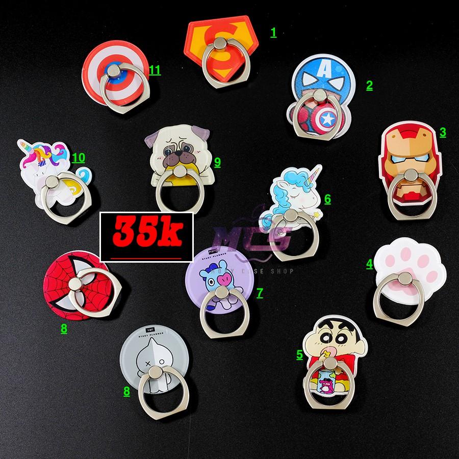 Iring Cartoon (giá đỡ đeo ngón tay) cho điện thoại