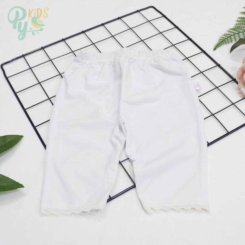 Quần legging lửng/ Quần ôm lở cotton 4 chiều, hàng đẹp cho bé gái 5-25kg