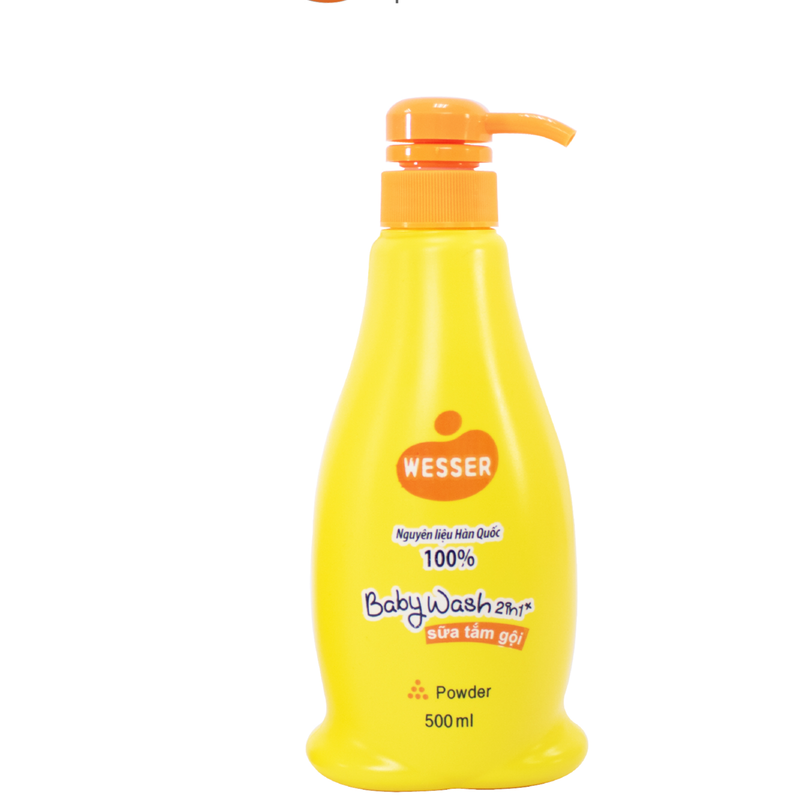 Hình ảnh Sữa tắm gội Wesser 2 in 1 500ml