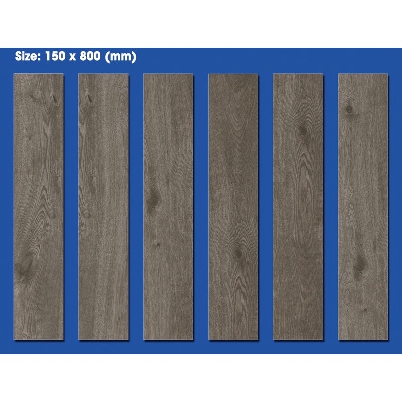 Gạch giả gỗ 15x80 Royal cao cấp bề mặt như gỗ thật