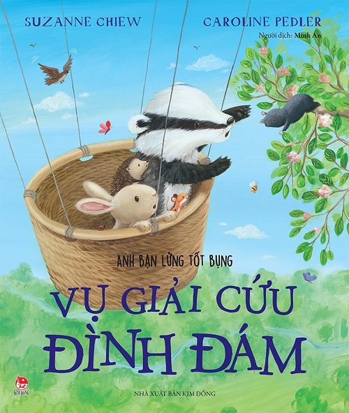 Sách - Anh bạn Lửng tốt bụng: Vụ giải cứu đình đám