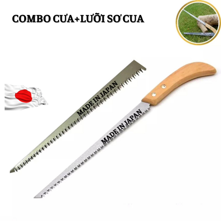 Cưa lách cưa cành cây khe hẹp cưa mini JAPAN bằng thép không gỉ