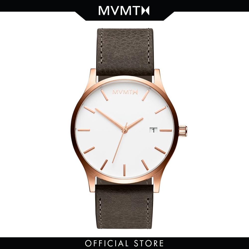 Đồng hồ Nam MVMT dây da 45mm - Classic D-MM01-RGGR