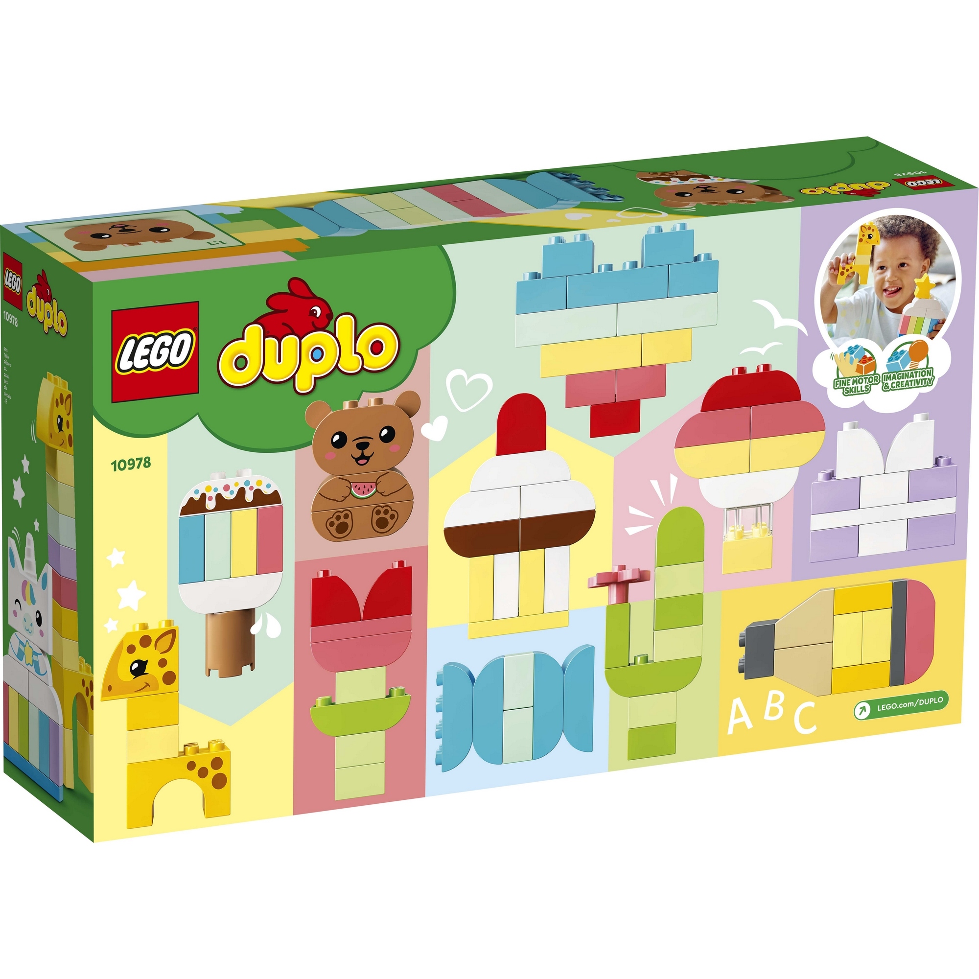 LEGO DUPLO 10978 Bộ gạch Duplo sáng tạo cho bé (120 chi tiết)