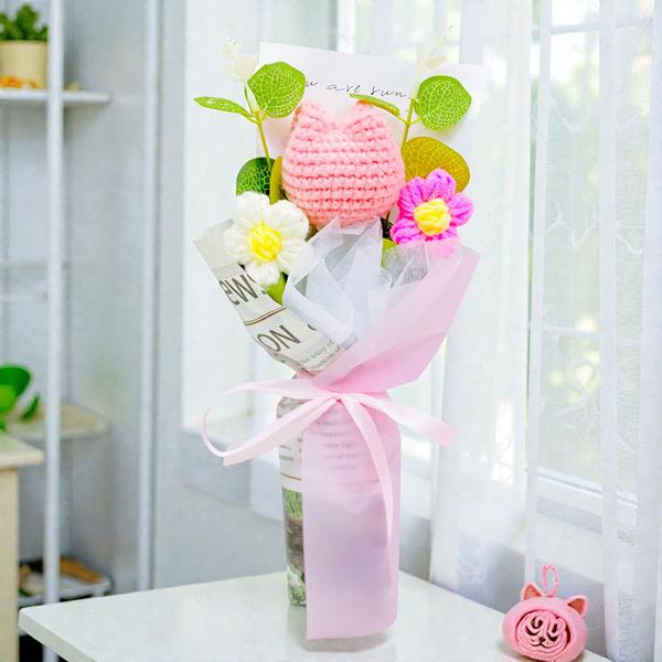 Hoa Len Valentine - MQ00136 - Màu Hồng