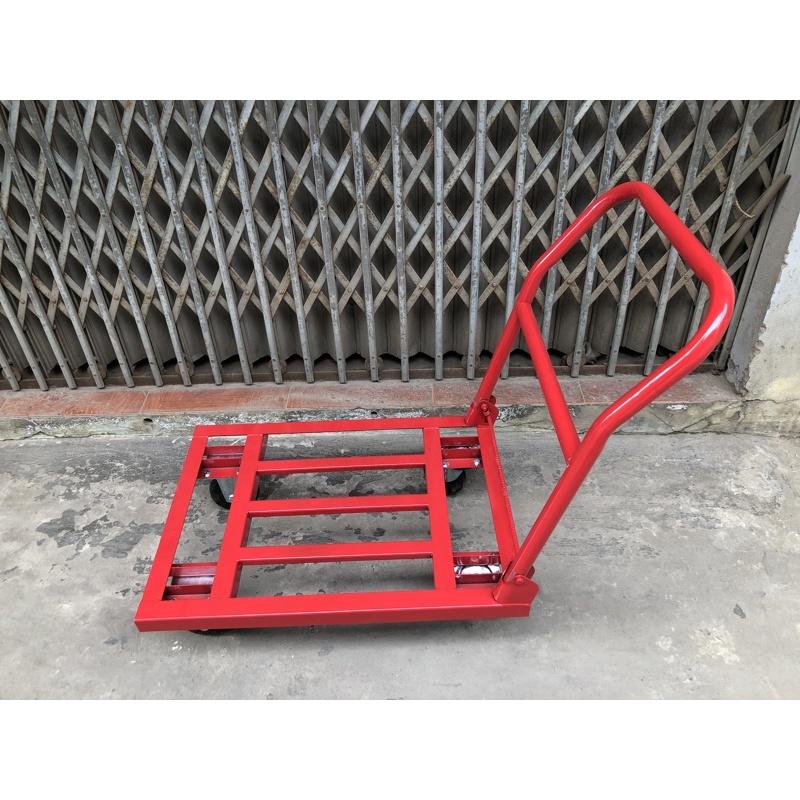 Xe đẩy hàng 4 bánh gấp gọn kích thước lớn 65x120 tải trọng 500kg